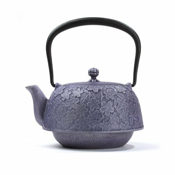 THÉIÈRE FONTE DU JAPON - HANAMI 1,2L - VIOLETTE