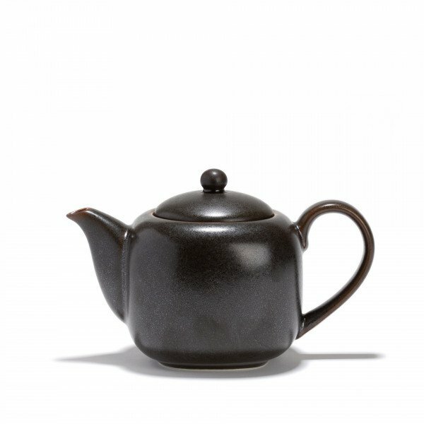THÉIÈRE PORCELAINE - KURO - 0,70 L - GRIS FONCÉ