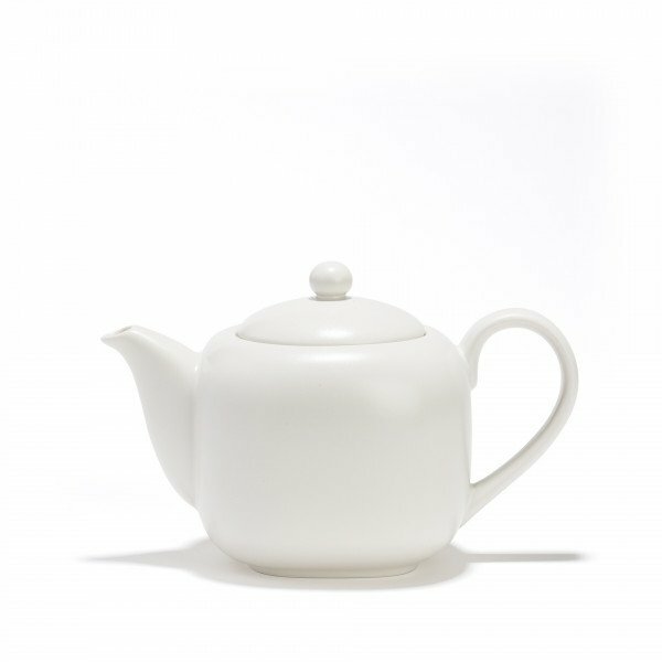 THÉIÈRE PORCELAINE - SHIRO - 0,70 L FILTRE - BLANC