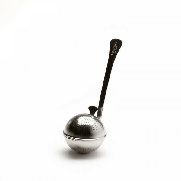 CUILLÈRE À THÉ, BOULE INOX PERFORÉ