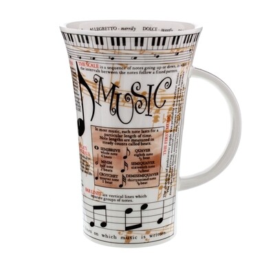 Mug Dunoon Glencoe 0.5L - Music Mug Dunoon Glencoe 0.5L - Music