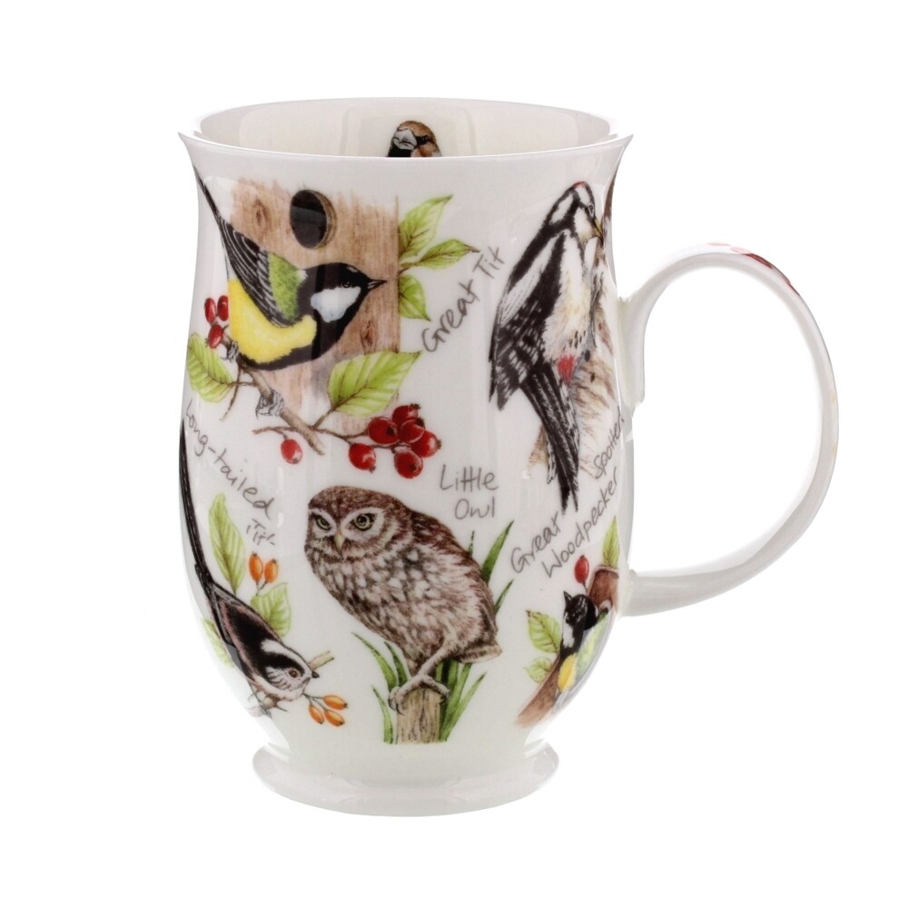 Mug Suffolk 0.31L Dunoon - Birdlife W/Pecker