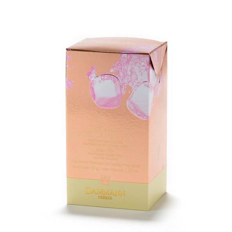 THÉ GLACÉ MISS DAMMANN, BOÎTE DE 6 SACHETS - DAMMANN FRÈRES