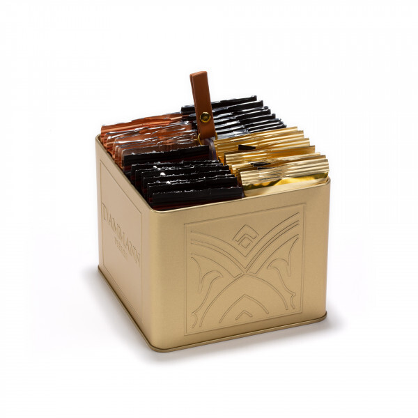 COFFRET INFINIMENT - PRÉSENTOIR OR DE 32 SACHETS DE THÉS