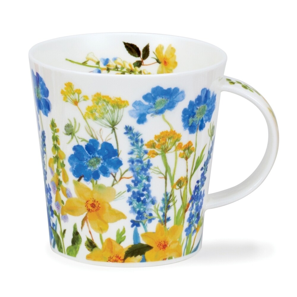 Mug Cairngorm 0.48L Dunoon - Cottage Border Blue