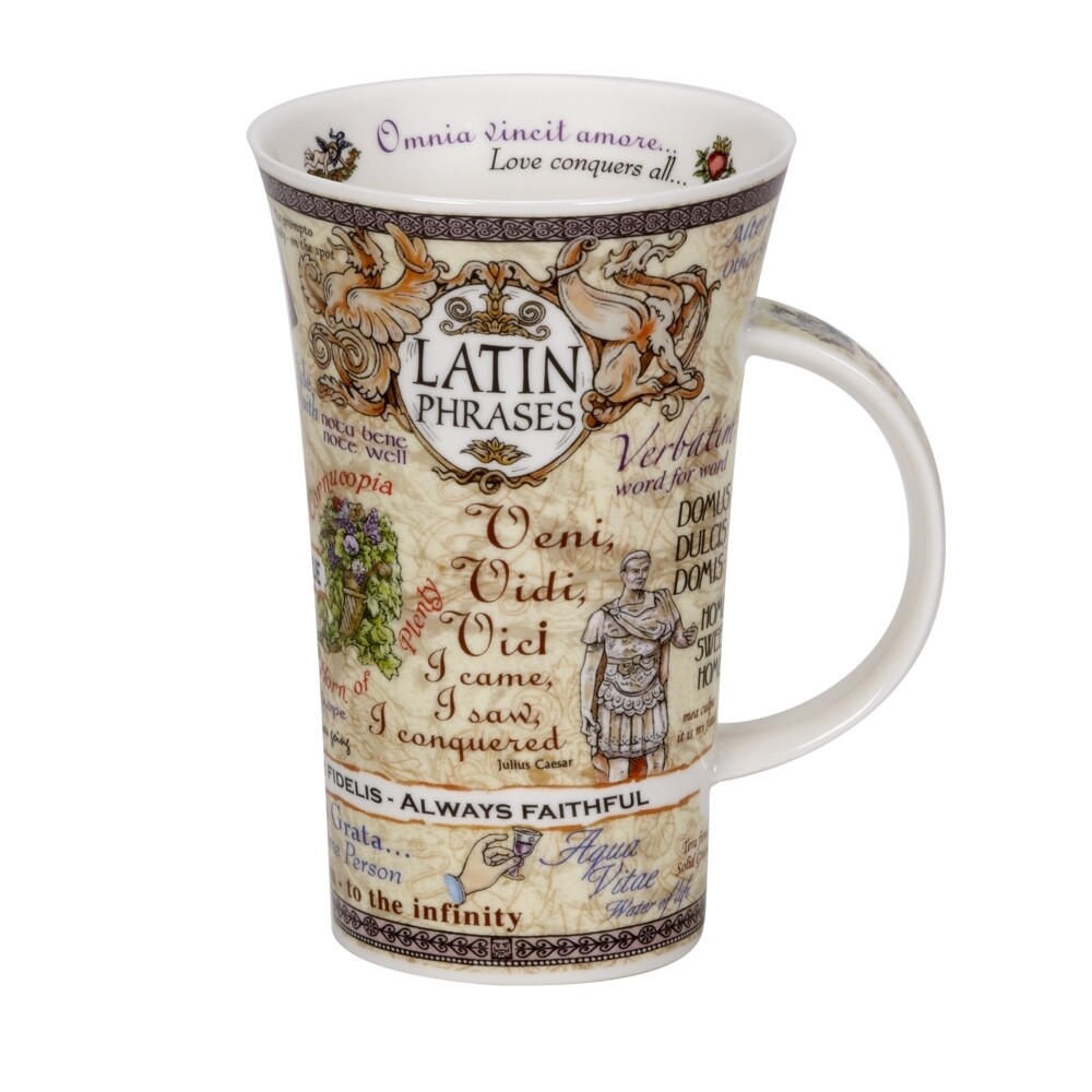 Mug Dunoon Glencoe 0.5L - Latin Phrases