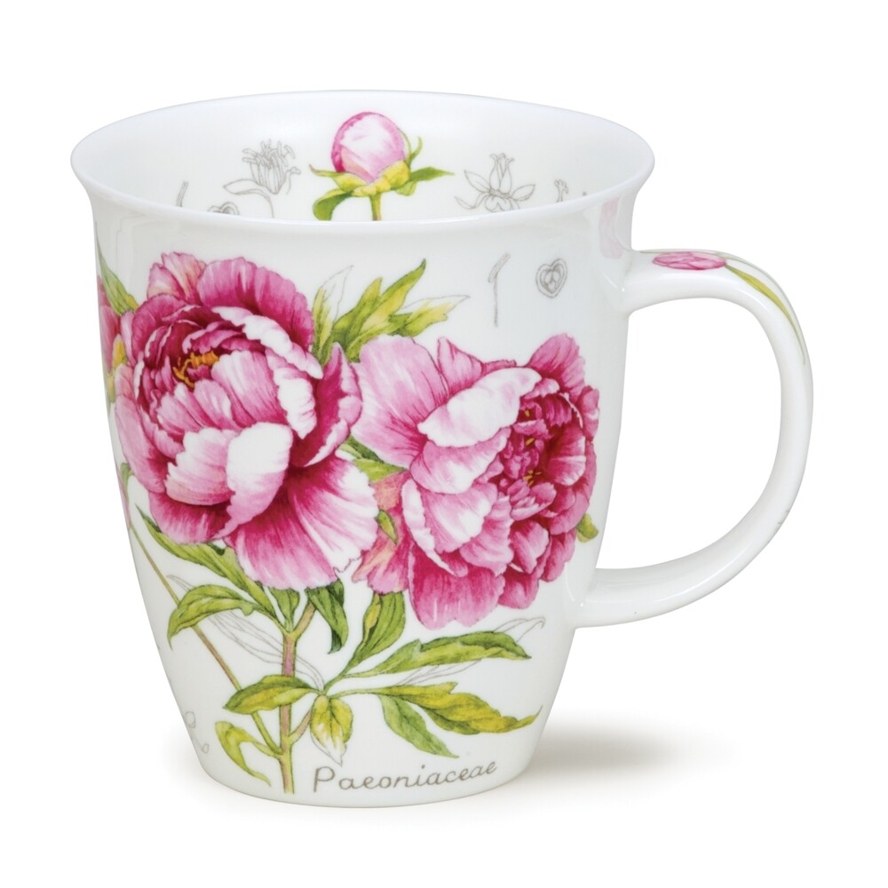 Mug Nevis Dunoon 0.48L - Botanical Sketch Peony