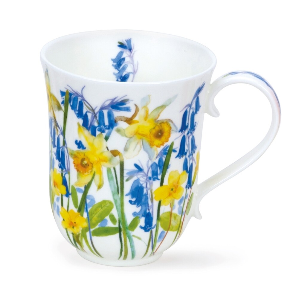 Mug Braemar 0.33L Dunoon - Cottage Flowers Yellow
