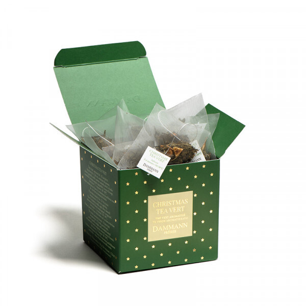 CHRISTMAS TEA VERT, 25 SACHETS CRISTAL®