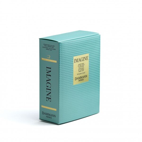 COFFRET "IMAGINE" 20 SACHETS DE THÉS VERTS AROMATISÉS