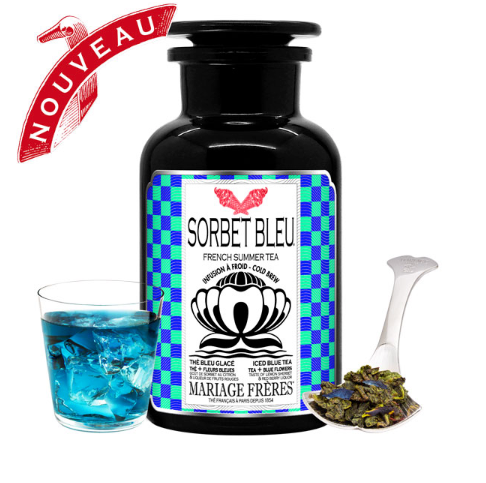 THÉ GLACÉ-SORBET BLEU® - Thé bleu