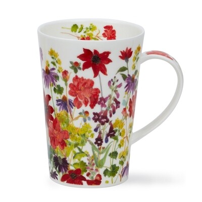 Mug Dunoon Shetland - Cottage Border Red