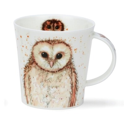 Mug Cairngorm 0.48L Dunoon - What a Hoot! Brown