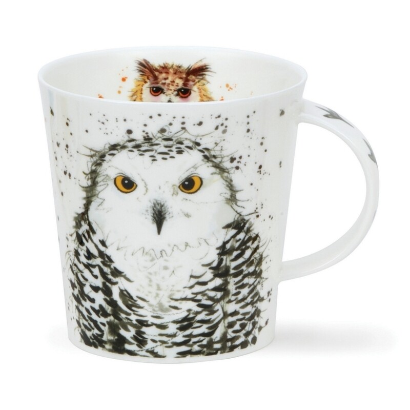 Mug Cairngorm 0.48L Dunoon - What a Hoot! White