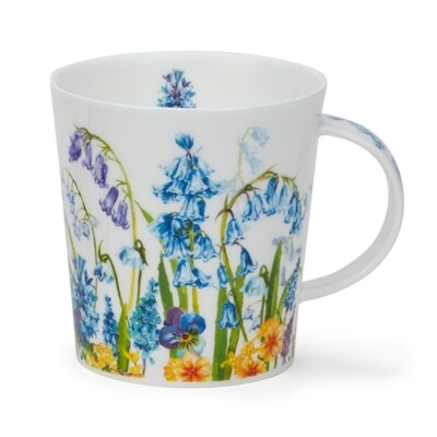 Mug Lomond 0.32L Dunoon - Floral Dance Bluebell
