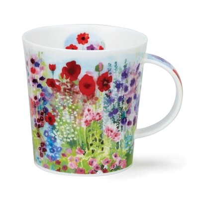 Mug Lomond 0.32L Dunoon - Cottage Garden Red
