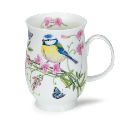 Mug Suffolk 0.31L Dunoon - Hedgerow Birds Bluetit