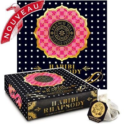 Habibi Rhapsody® - Thé blanc - Boîte de 30 mousselines