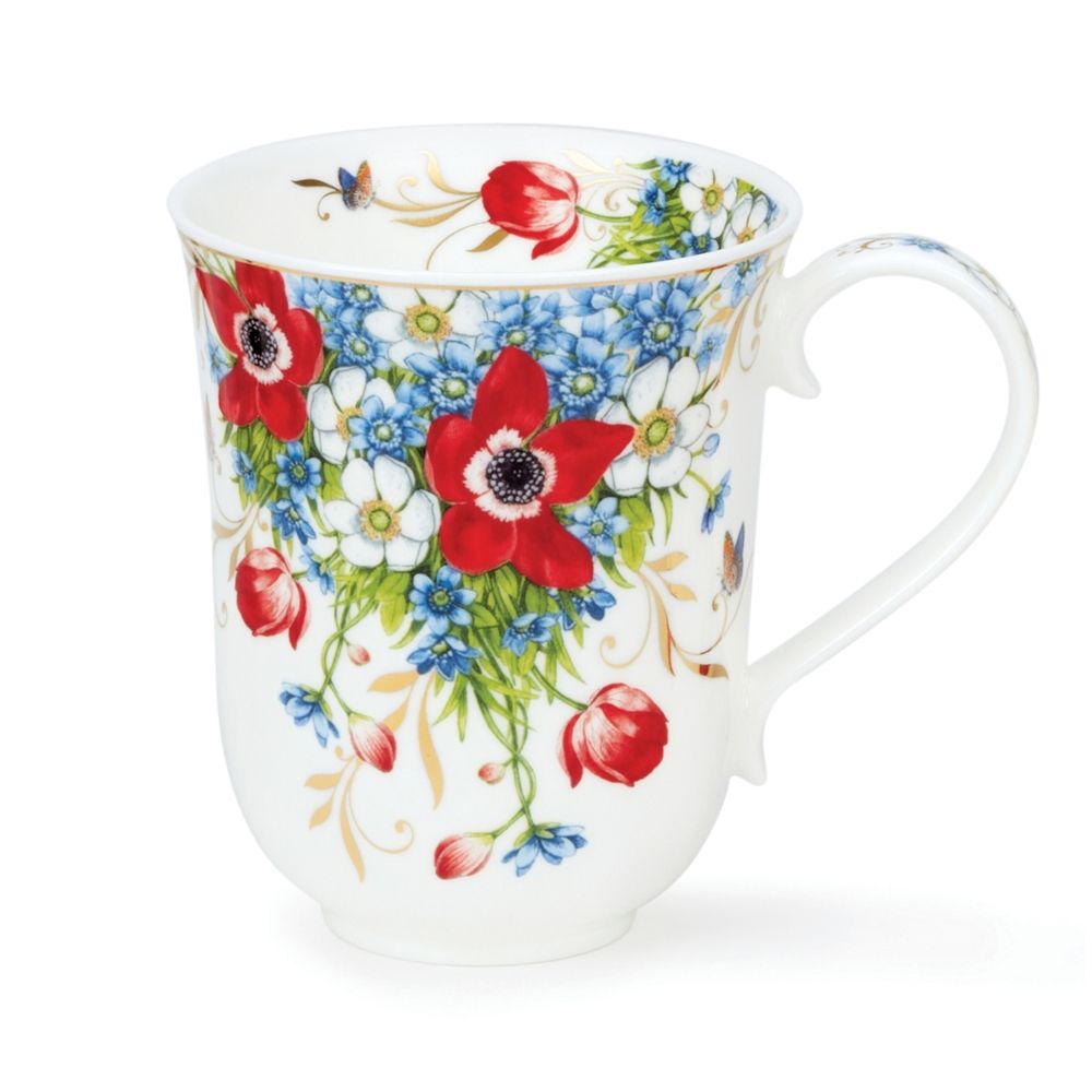 Mug Braemar 0.33L Dunoon - VINTAGE GARDEN ANEMONE