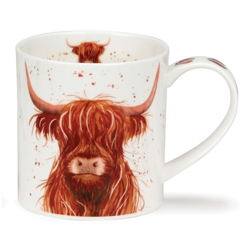 Mug Orkney 0.35L Dunoon - SHAGGY TAILS H/L COW