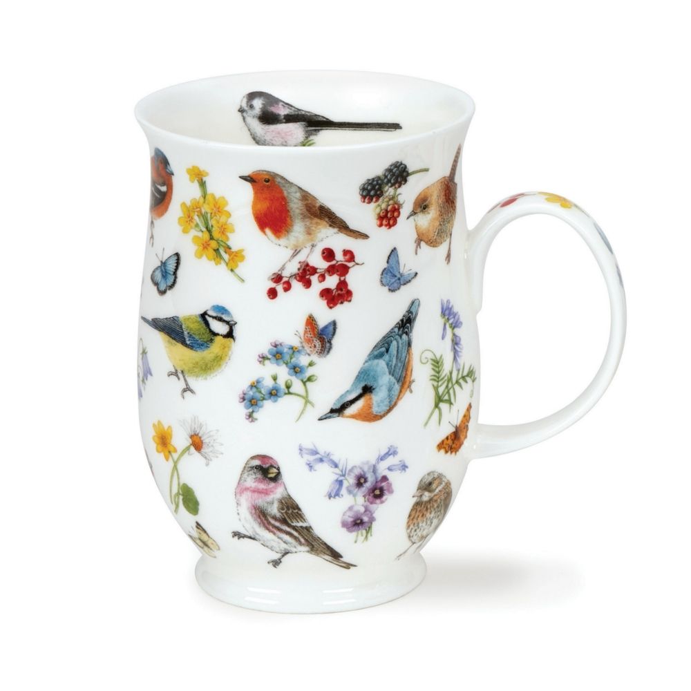 Mug Suffolk 0.31L Dunoon -BIRD GARDEN ROBIN