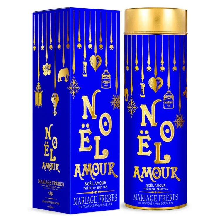Thé bleu - NOËL AMOUR®