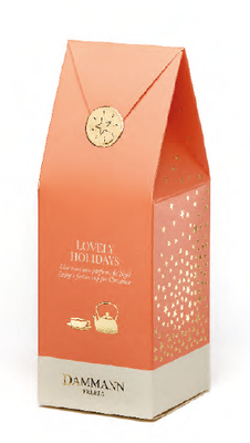 Coffret Lovely Holidays - Rooibos de Noël et gelée de thé Noël à Paris - Dammann