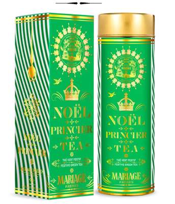 Noël Princier® Thé vert parfumé aux saveurs festives