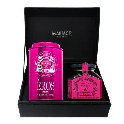 CONNAISSEUR ÉROS® - Coffret thé noir & gelée