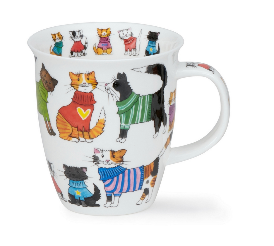 Mug Nevis 0,48L - Dunoon - Knitwits cat