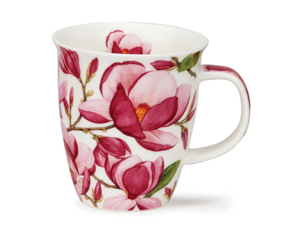 Mug Nevis 0,48L - Dunoon  Magnolias Dark Pink