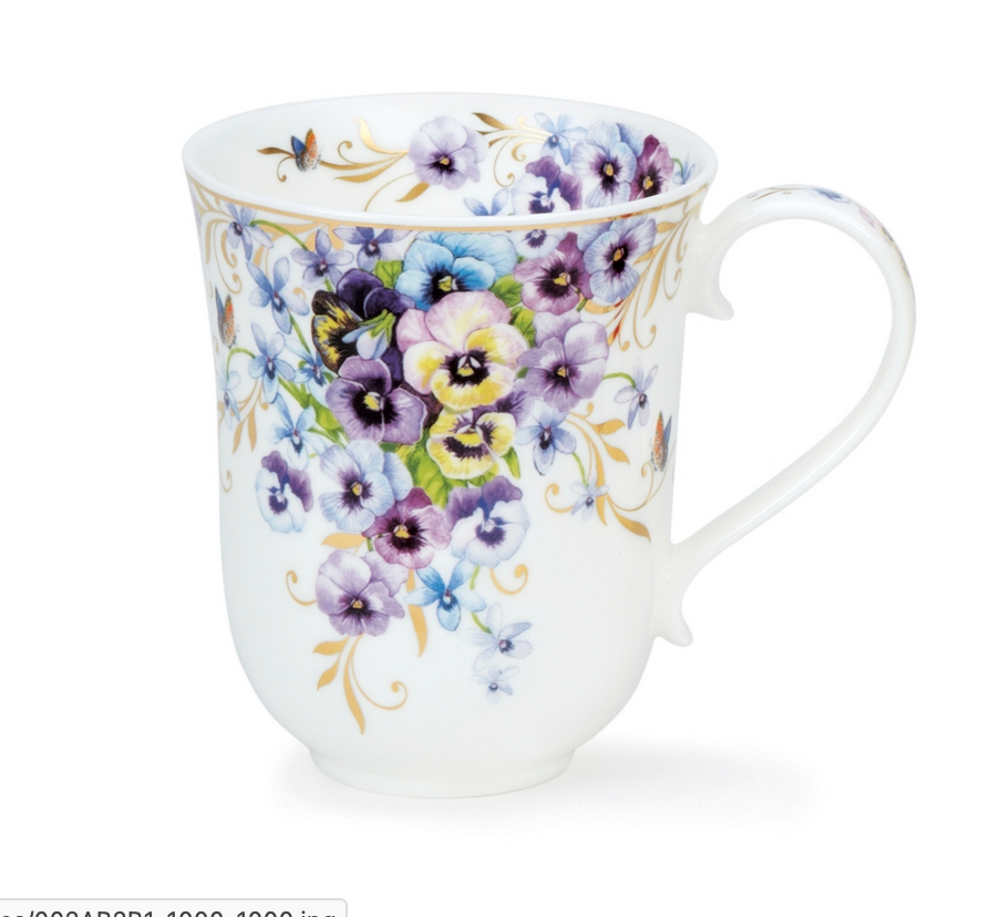 Mug Braemar 0,33L  Dunoon- VINTAGE GARDEN