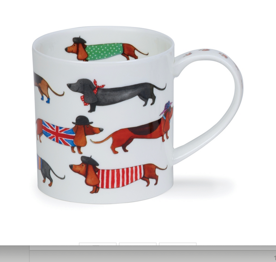 Mug 0,35L - Dunoon - DASHING DOGS SAUSAGE