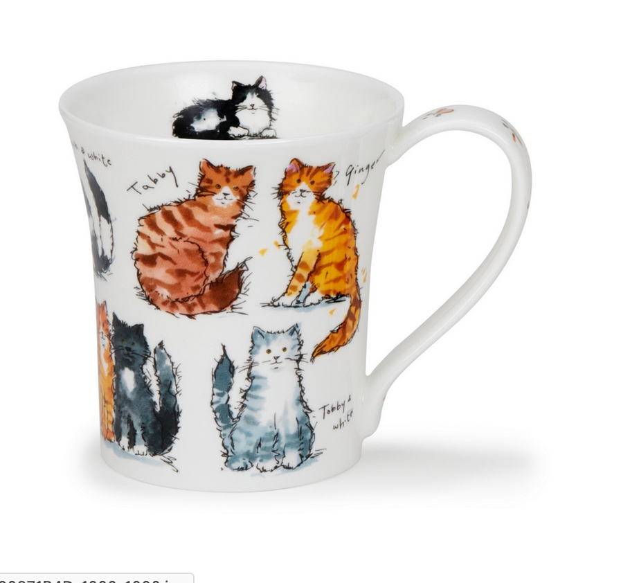 Mug Jura 0,21L - Dunoon - MESSY CATS