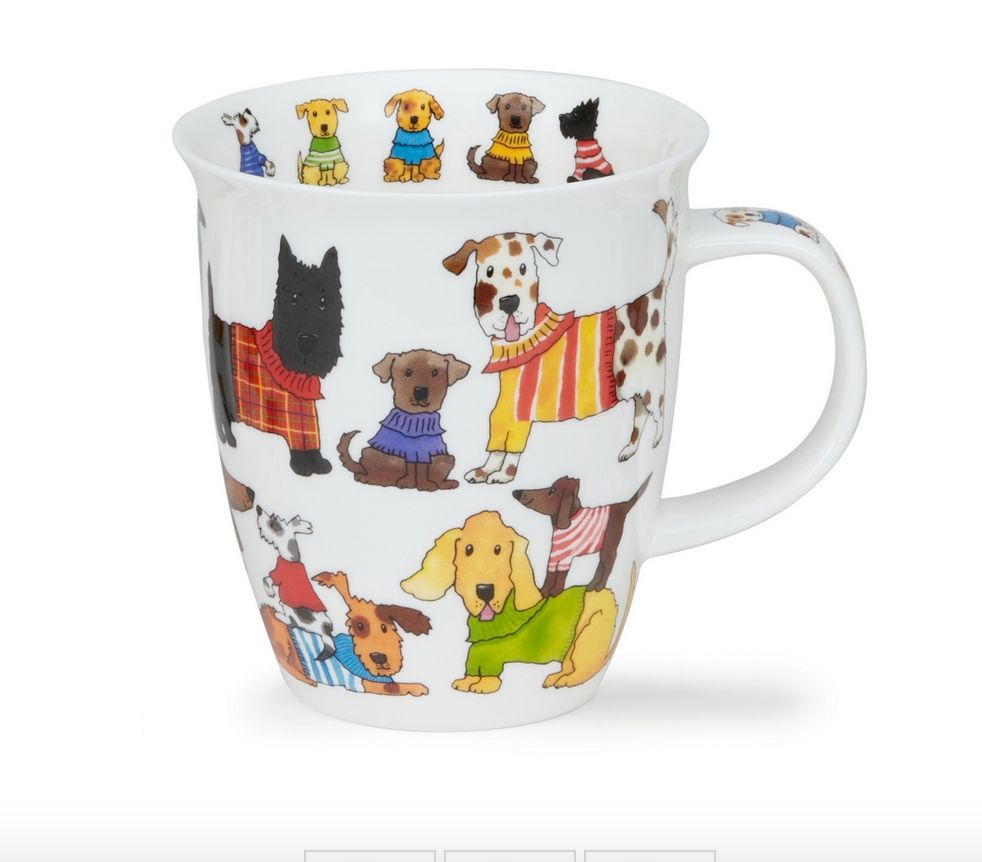 Mug 0,48 L Nevis - Dunoon Knitwits dogs