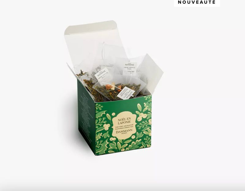 THÉ VERT - NOEL EN LAPONIE 25 SACHETS CRISTAL