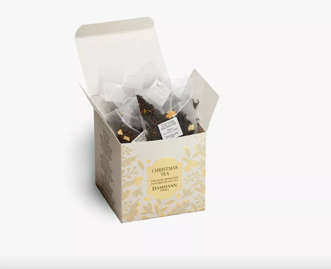 THÉ NOIR - CHRISTMAS TEA BOITE DE 25 SACHETS CRYSTAL - THÉ NOIR - CHRISTMAS TEA BOITE DE 25 SACHETS CRYSTAL -