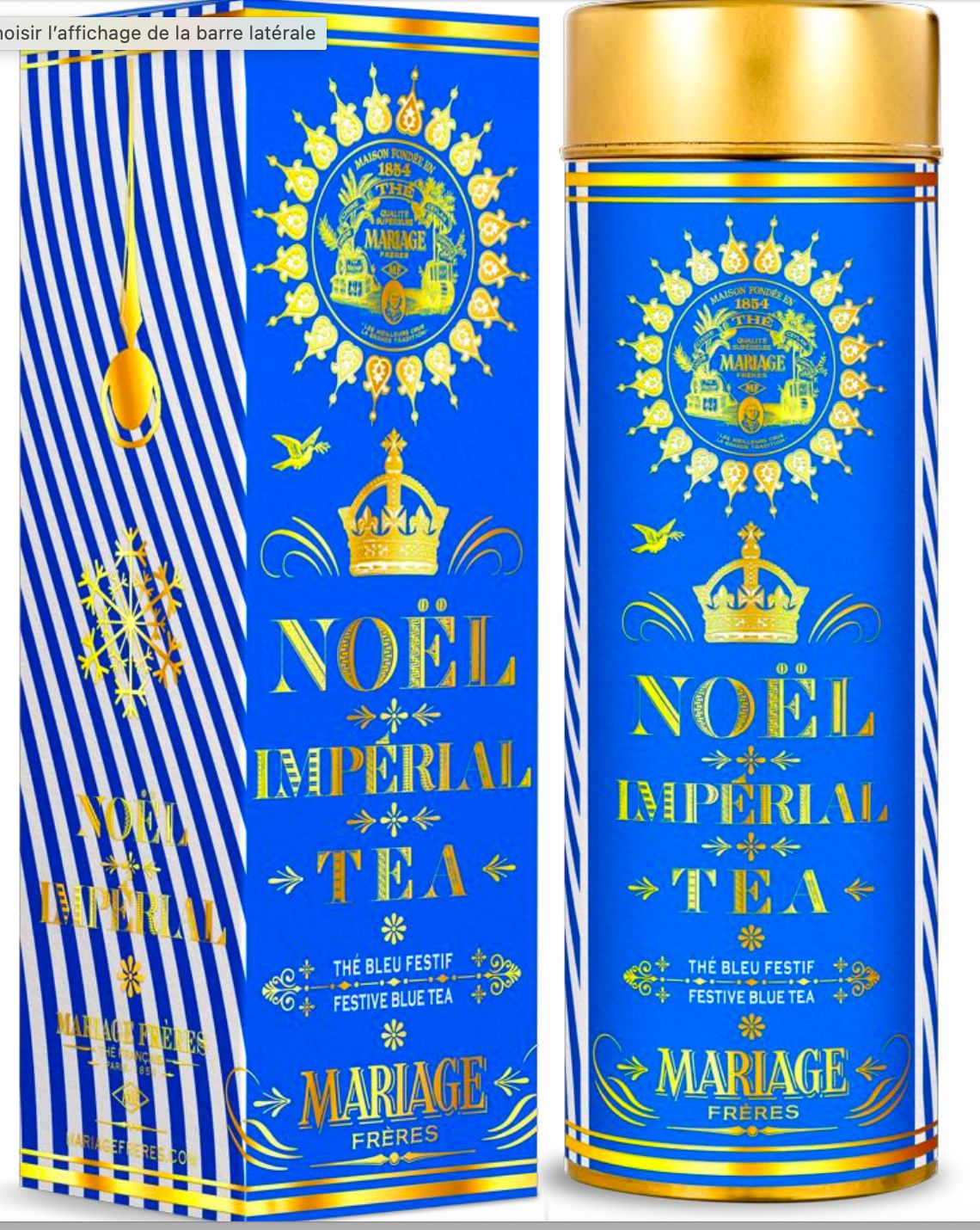 NOEL IMPERIAL - ROYAL FAIRY TEAS’® COLLECTION DE THÉS AUX SAVEURS FESTIVES NOEL IMPERIAL - ROYAL FAIRY TEAS’® COLLECTION DE THÉS AUX SAVEURS FESTIVES