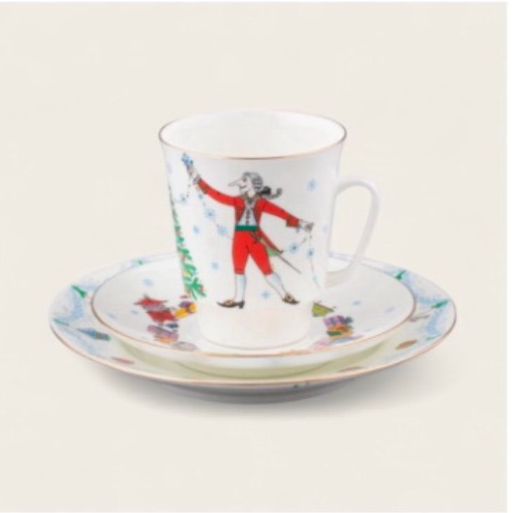 Tasse - Collection Ballet (3 pces)- Casse-noisette - Porcelaine de St Petersbourog