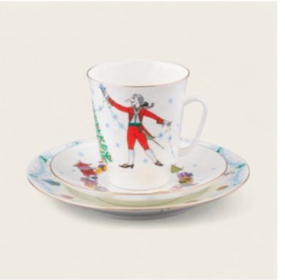 Tasse - Collection Ballet (3 pces)- Casse-noisette - Porcelaine de St Petersbourog Tasse - Collection Ballet (3 pces)- Casse-noisette - Porcelaine de St Petersbourog
