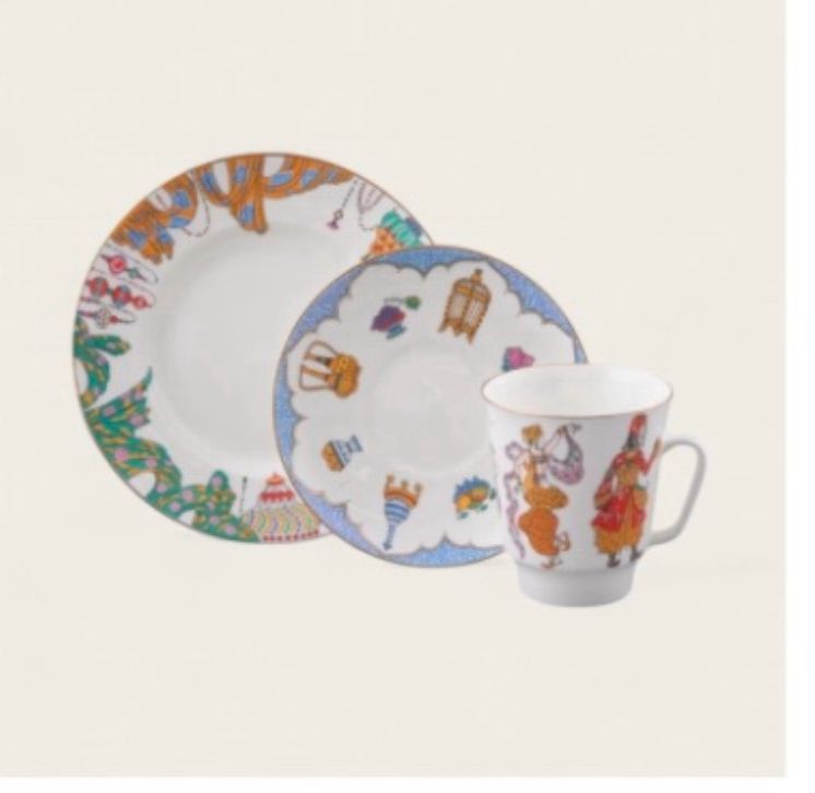 Tasse Collection Ballet - Shéhérazade - Porcelaine de St Petersbourg