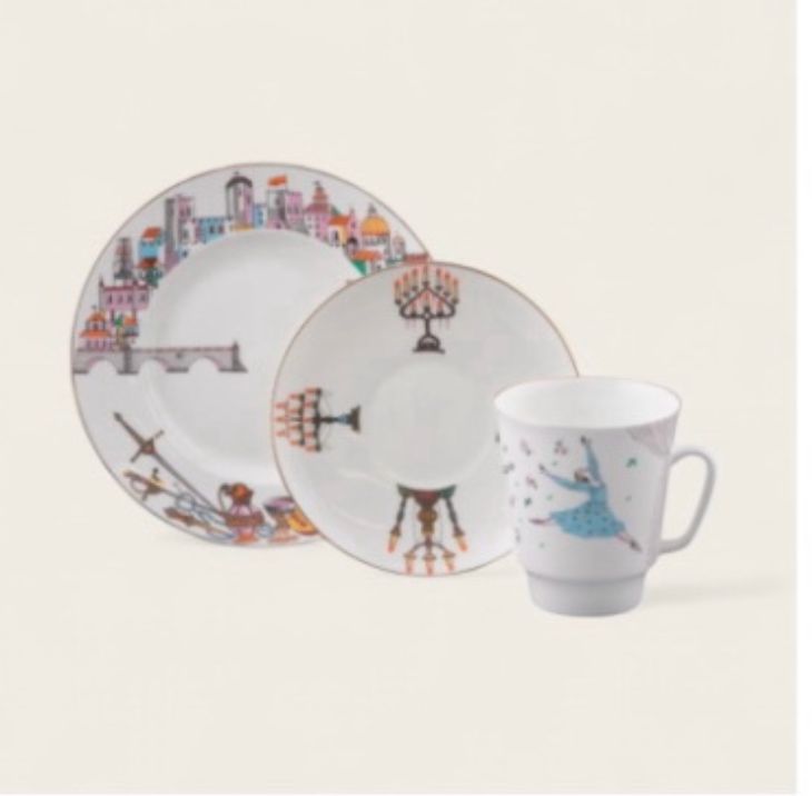 Tasse - Collection Ballet - Roméo et Juliette Porcelaine de St Petersbourg