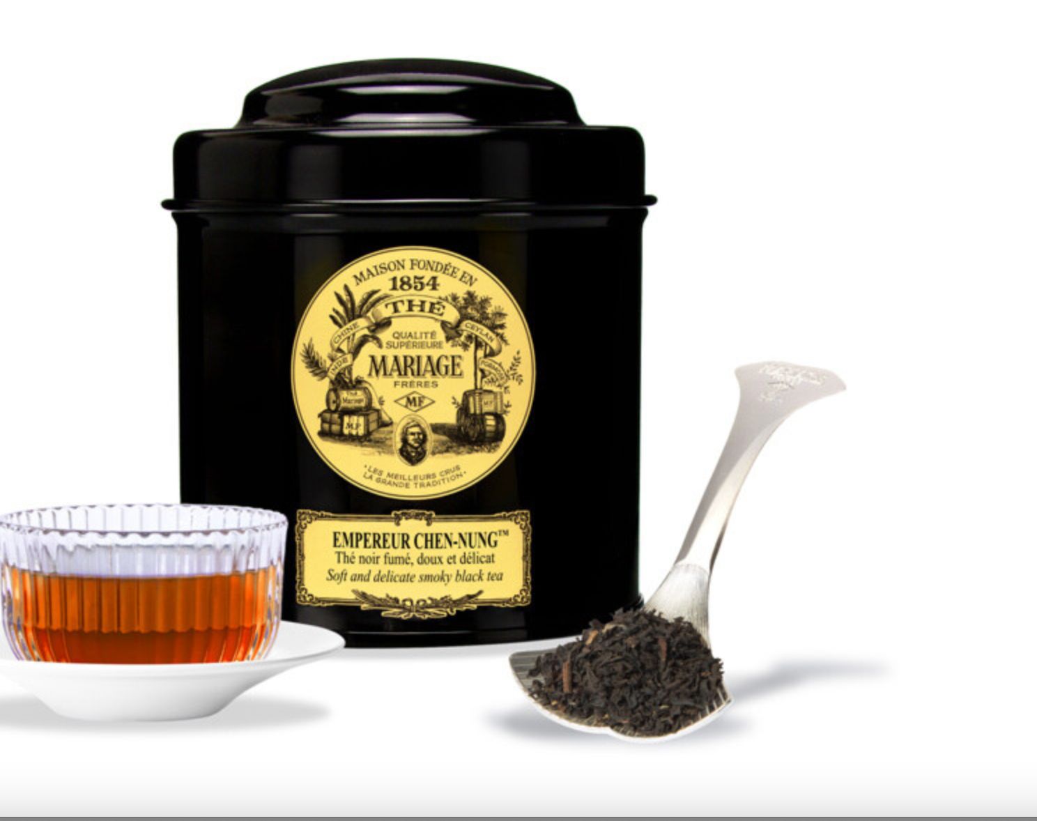 THÉ NOIR FUMÉ - EMPEREUR CHEN-NUNG THÉ NOIR FUMÉ - EMPEREUR CHEN-NUNG