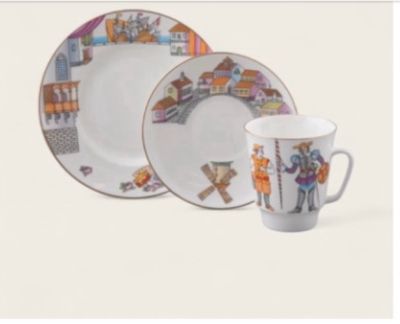 Tasse -Collection Ballet (3 pcs) - Don Quichotte porcelaine de St Petersbourg
