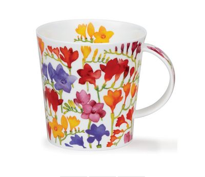 Mug Lomond 0,32L - Dunoon -  Floral Fiesta Freesia