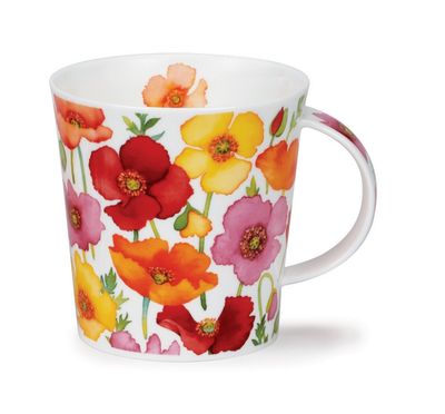 Mug Lomond 0,32L - Dunoon - Floral Fiesta Poppy