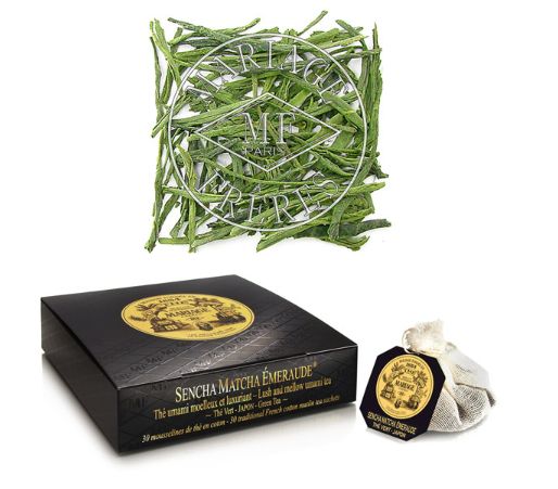 SENCHA MATCHA ÉMERAUDE® - Thé vert moelleux enveloppant SENCHA MATCHA ÉMERAUDE® - Thé vert moelleux enveloppant