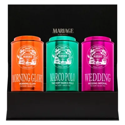 Coffret FORCE MAJEURE® - 3 boîtes de thés assortis