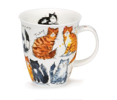 Mug Nevis 0,48L - Dunoon - Messy Cats