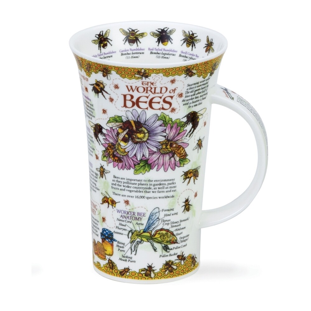 Mug Dunoon Glencoe 0.5L - World of bees Mug Dunoon Glencoe 0.5L - World of bees